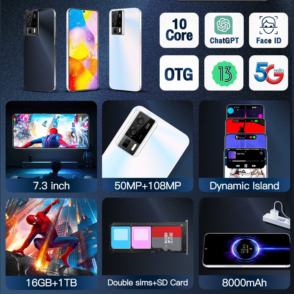 5g android 13 mobile phone 2023 3g and 4g smartphone android smartphones originaux celulares smartphones
